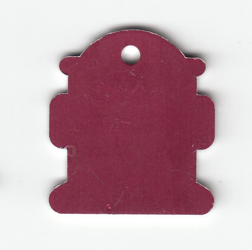 1978 HOPKINTON (RHODE ISLAND) DOG LICENSE TAG #938 - 第 2/2 張圖片