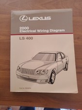 2000 Lexus LS400 ELECTRICAL WIRING DIAGRAM EWD387U USED OEM