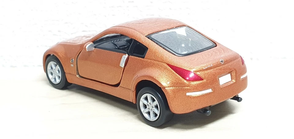 1/57 Konami J Colección del Propietario NISSAN FAIRLADY Z 350z NARANJA Coche Diecast Foto 3 de 4