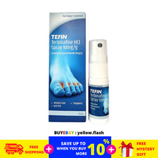 Tefin Terbinafine HCI Spray Fungal Treatment 10mg/g 15ml FREE SHIPPING
