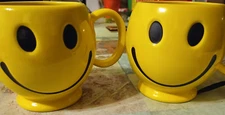 Corner Bakery New Smiley mugs! set of 2, you get free coffee for a year!