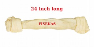 24 inch rawhide dog bone