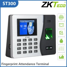 ZKTeco ST300 Fingerprint Biometric Time Clock Attendance Machine for Employee