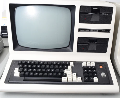 TRS-80 Model 4 with Graphics Card 128K - Beautiful Condition!