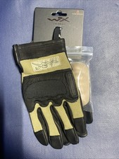 Wiley X Hybrid Coyote Gloves Size Small G241 Removable Knuckle Tactical Gloves