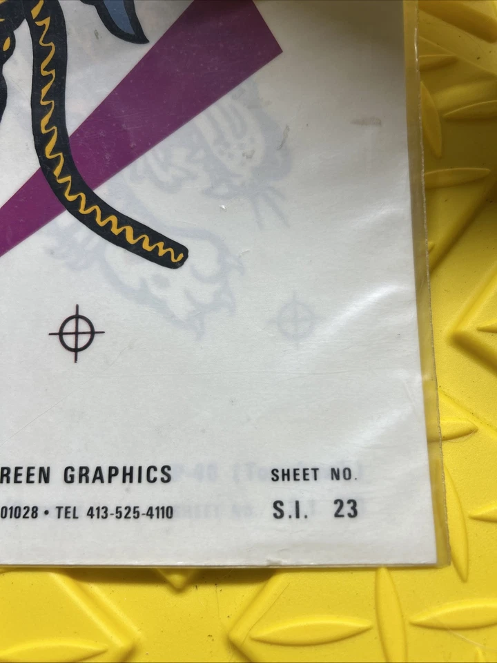 Major Decals Squadron Insignia. Flying Tiger 1/6 Scale. 23 PS - Image 3 of 4