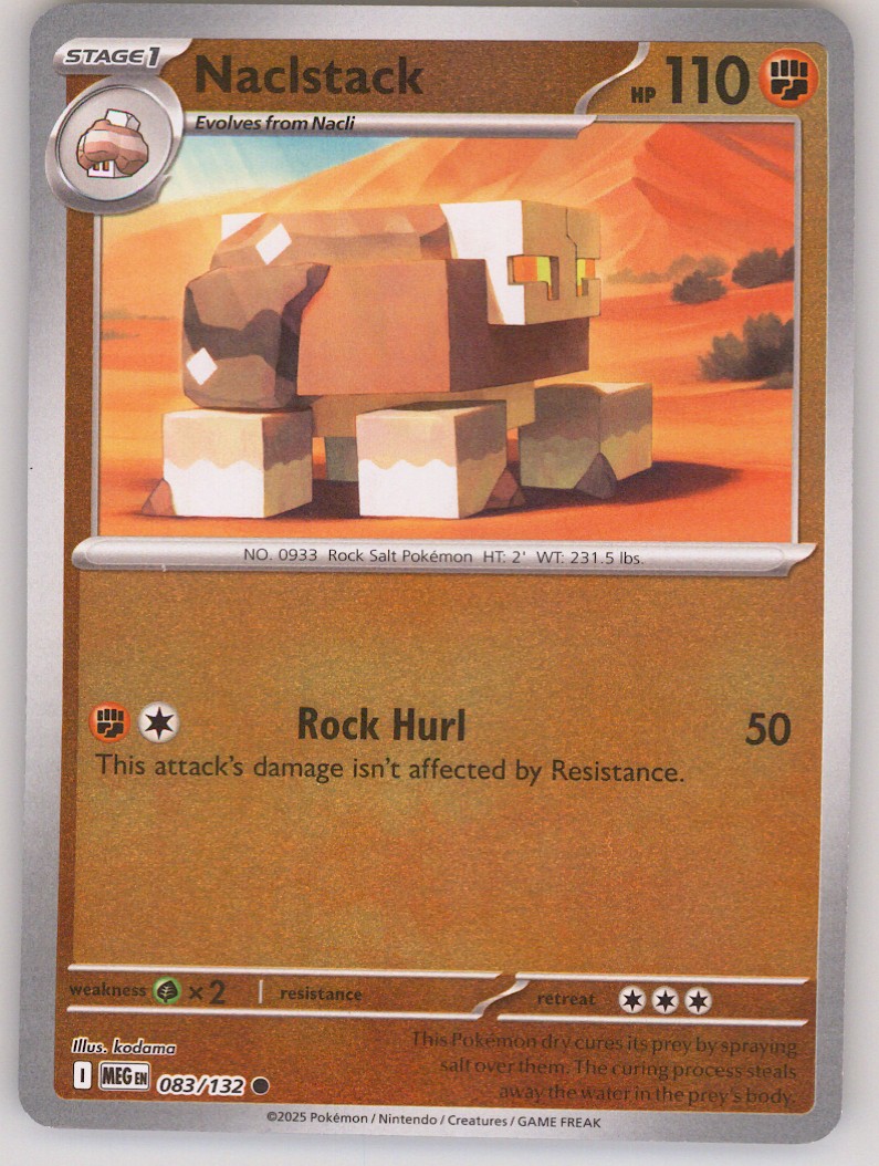 ME01: Mega Evolution #083/132 Naclstack