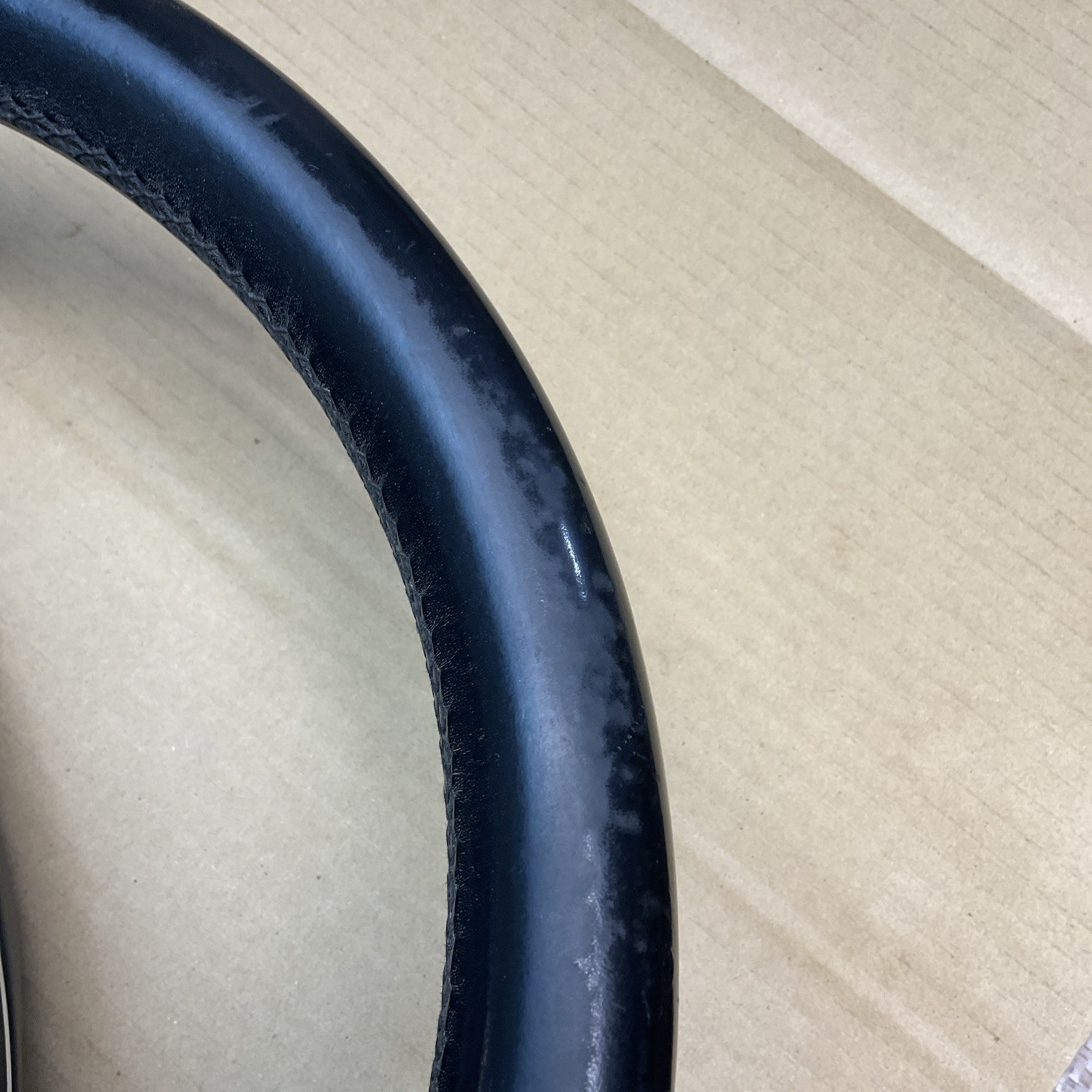 14-24 Maserati Quattroporte Ghibli Steering Wheel Black OEM