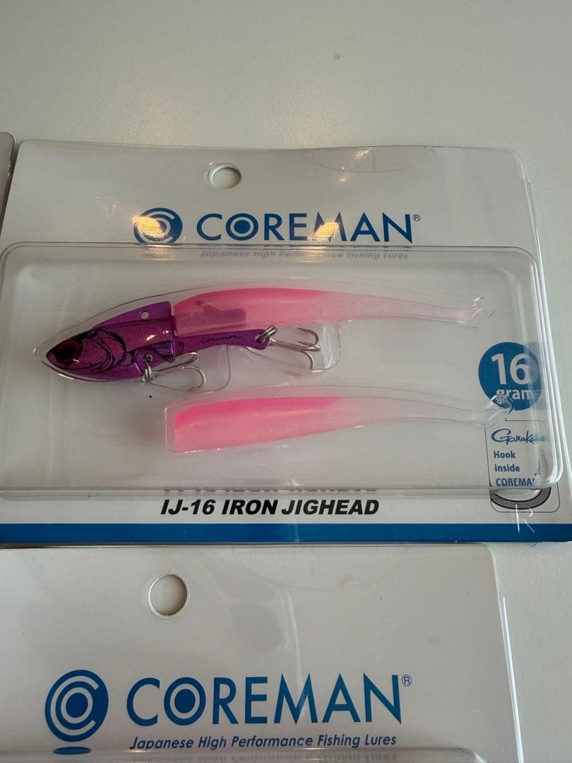 Coreman Iron Jig Head x 4, ibration Jig Head x 1 - Image 4