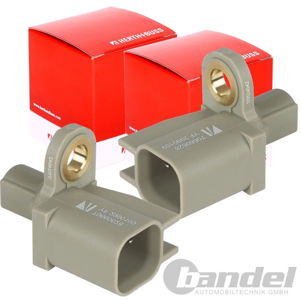 2X Herth+Buss ABS-SENSOR Raddrehzal Hinten Beidseitig Passend FüR Volvo S60 S80-image