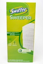 Swiffer Sweeper Dry Sweeping Cloth Refills 80 Count 10.4x8" NEW