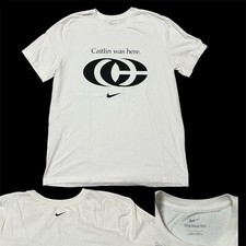 Caitlin Clark Lower Level Nike CAITLIN WAS HERE Indiana Fever TShirt Promo Large