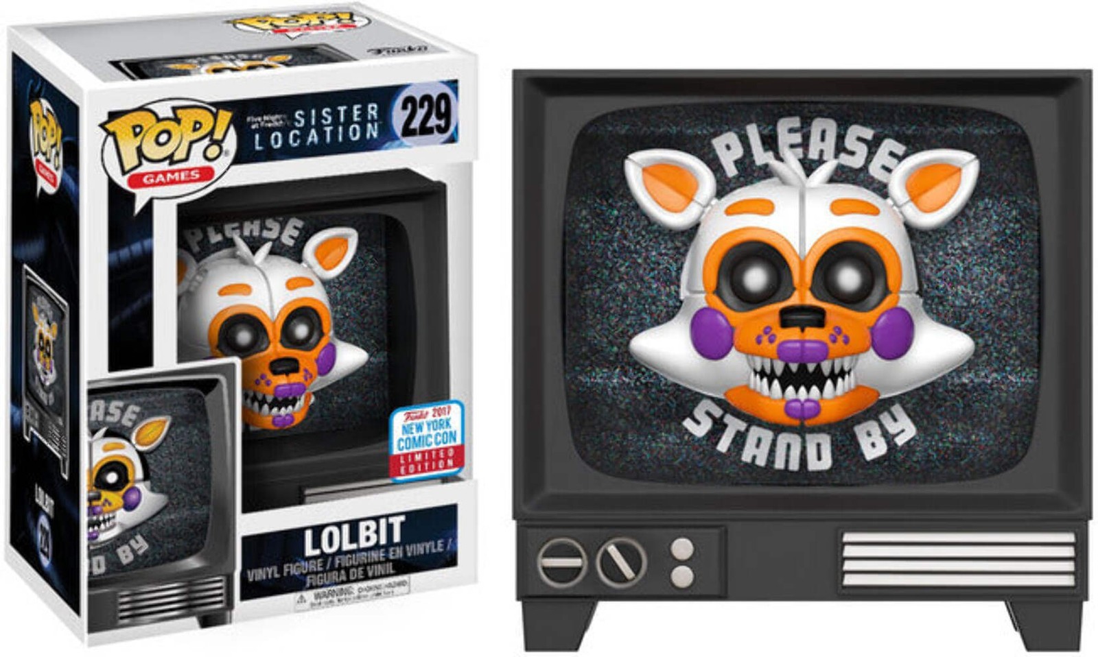 Funko POP! Games: Five Nights at Freddys Sister Location - Lolbit (2017 Fall Con