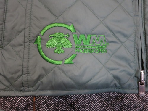 Peter Millar Crown Women's Green/Black Chevron Reversible Golf Quilted Vest Sz M - Picture 13 of 19