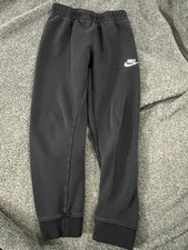 Boys Black Nike Sweat Pants Size 7