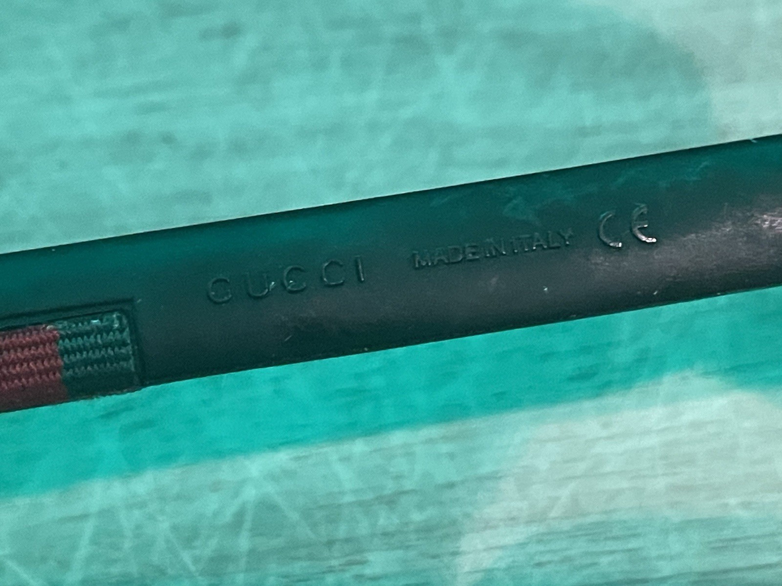 GUCCI GG0010S 001 Rectangular Square Black Grey 5… - image 9