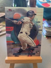 2025 Topps Finest Uncommon RC Brooks Lee Minnesota Twins #163