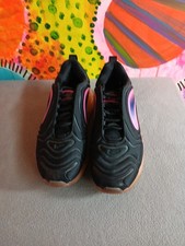 Size 5.5 GS - Nike Air Max 720 Low Black Laser Pink