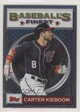 2020 Topps Finest Flashbacks Carter Kieboom #135 1s3