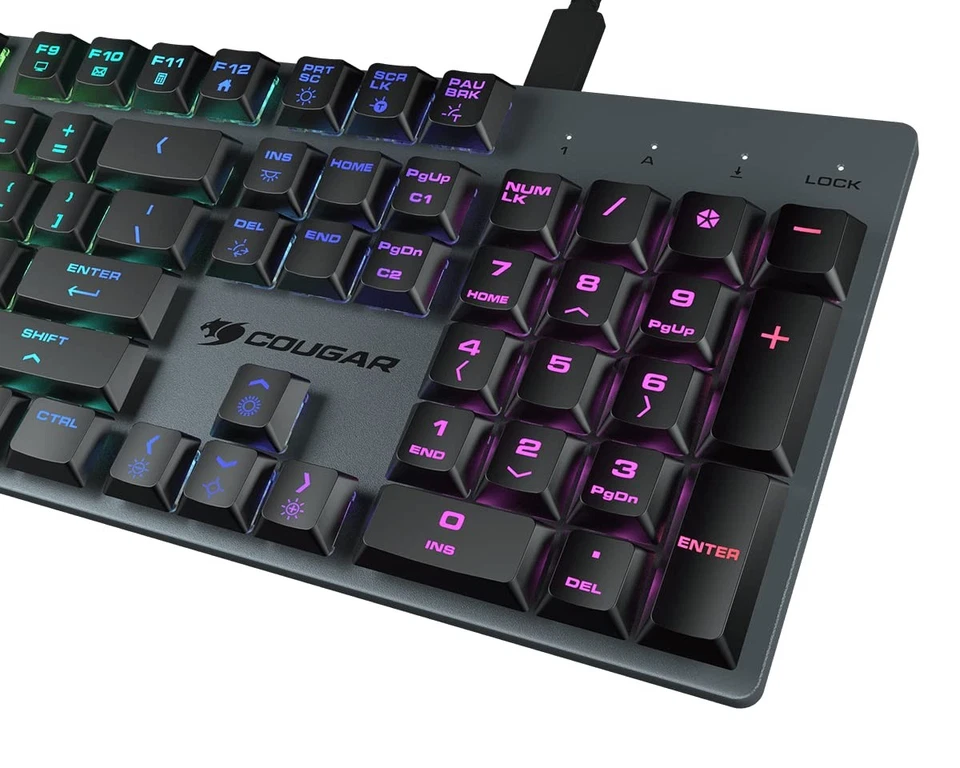 LUXLIM Extreme Low Profile Optical-Mechanical Gaming Keyboard - Image 2 of 4