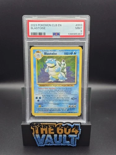 2023 Pokemon Classic CLB EN 003 Blastoise - PSA 9