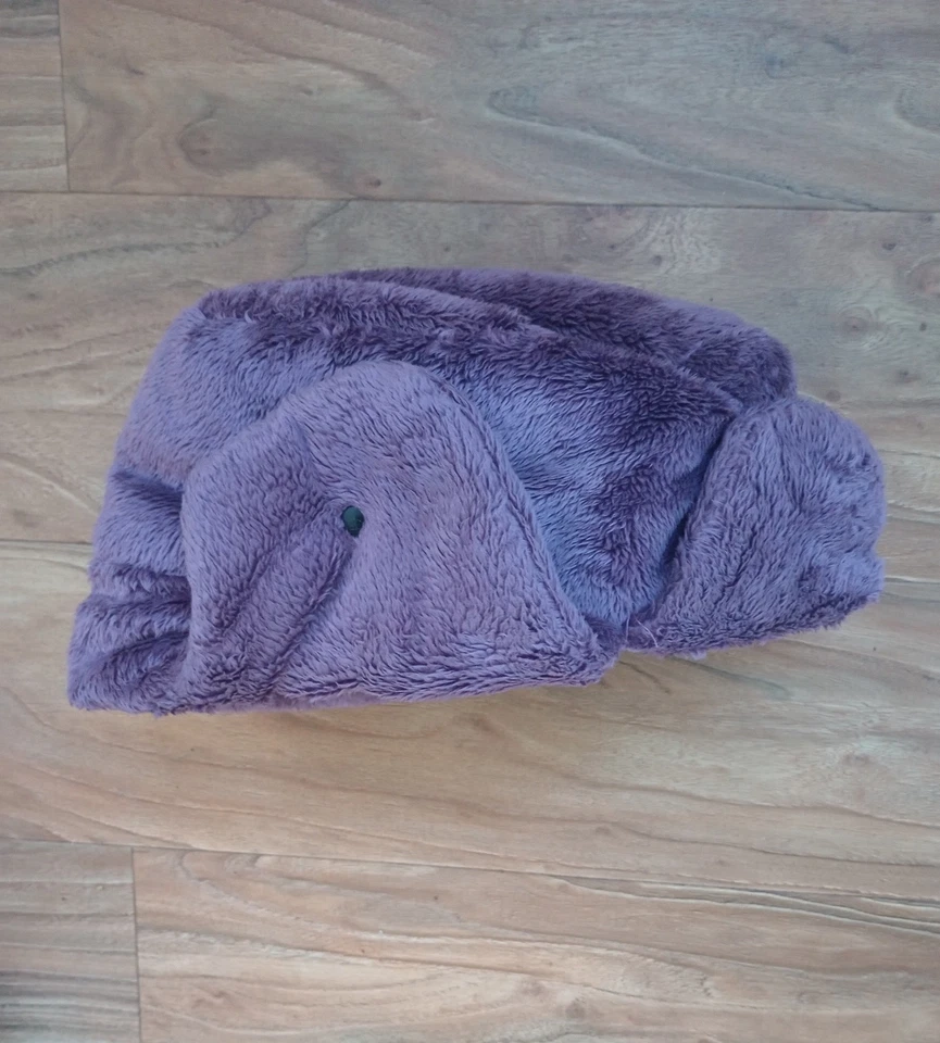 Chapéu North Face Earflap - Extra Grande - Raro - Pilha Profunda - Roxo / Vermelho - Imagem 3 de 4