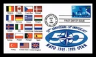 US COVER NATO 50TH ANNIVERSARY FIRST DAY ISSUE RRAGS CACHET