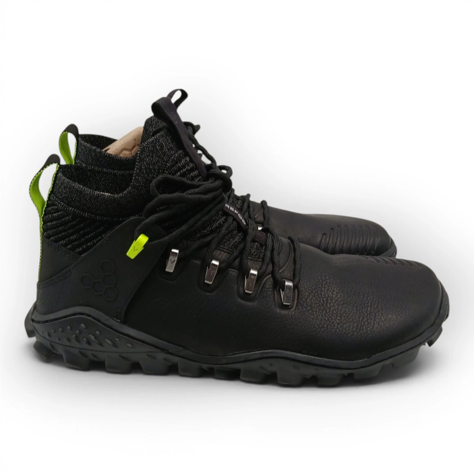 Vivobarefoot Men's Magna Forest ESC Obsidian Hiking Shoes Size 9