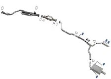 For GMC Acadia 2013 2015 2016 3.6L Resonator Pipe Dual Muffler Exhaust System