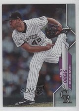 2020 Topps Rainbow Foil Scott Oberg #395 00gy