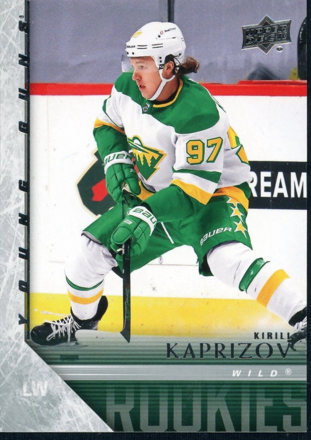 2020-21 Upper Deck Extended Series Upper Deck Tribute Young Guns Kirill Kaprizov