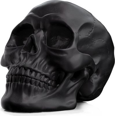 Resin Skull, Human Head Model for Home Decoration, Halloween Statue, Skull Model