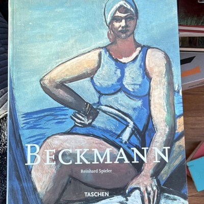 Taschen Beckmann Reinhard Spieler Hardcover Art Book Illustrated English French