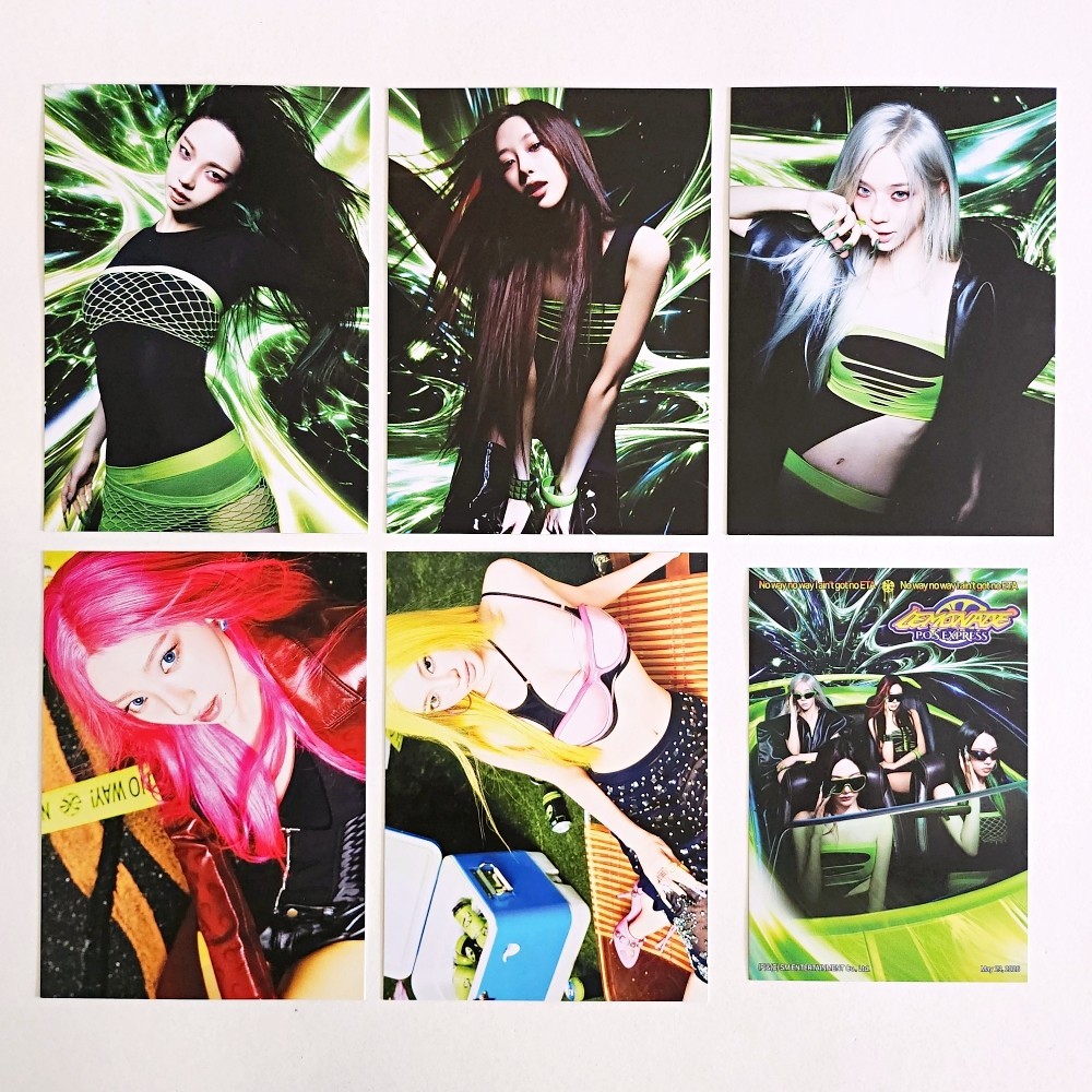 LEMONADE: aespa Vol.2 (MUTANT Ver.) トレカ Aespa 2nd Album Lemonade MUTANT ACID P.O.S LEMONADE Ver. Official