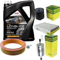 Mann Inspektionspaket 5L Mannol Longlife 5W-30 FüR Seat Ibiza II 1.4I 1.6I