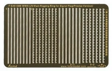 Battleship 1/350 IJN Mast Rigging Ring for Singal Flag? I (precise version)