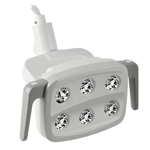 Lámpara Dental de 9W con 6 LEDs y Luz Oral para Silla de Unidad - Afbeelding 7 van 21