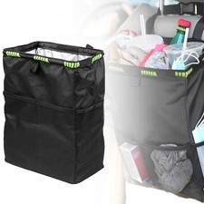 Car Bin Garbage Litter Seat Back Hanging Bag Storage Holder Organizer Waterproof