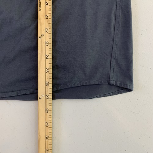 True Classic Shirt Mens Large Blue Button Up Stretch Cotton Long Sleeve Casual - Picture 7 of 7