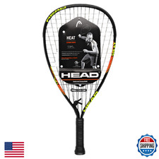 HEAD CPS Heat Racquetball Racquet - Pre-Strung Beginner, Power, Control