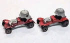 2 Hot Wheels Redline 1969 Red Baron Spectraflame & Enamel Variation Hong Kong
