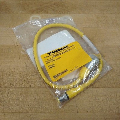 Turck RKM 50-0.5-RSC 4.5T/S1587 5 Pin Cable, ID# U-88436 - NEW