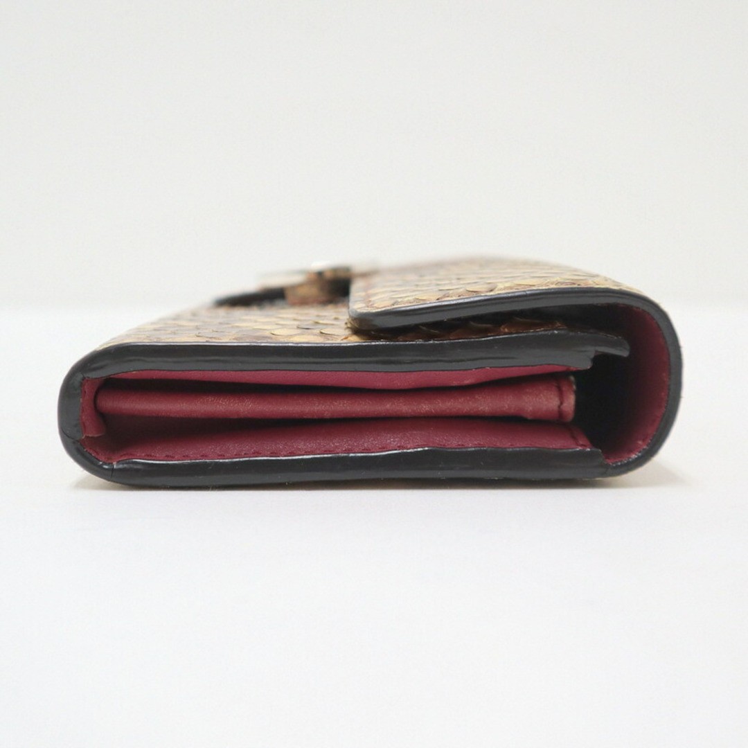 Gucci Interlocking G Bifold Python Leather Wallet… - image 3