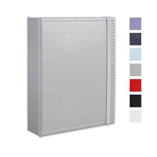 Small Photo Album 5x7 52 Pockets Leather Cover Picture Book Holds 5x7 Photos for