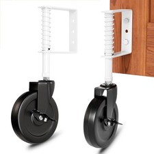 5 Spring Loaded Gate Wheel Side Break Gate Caster Wheel Gate Wheels for W