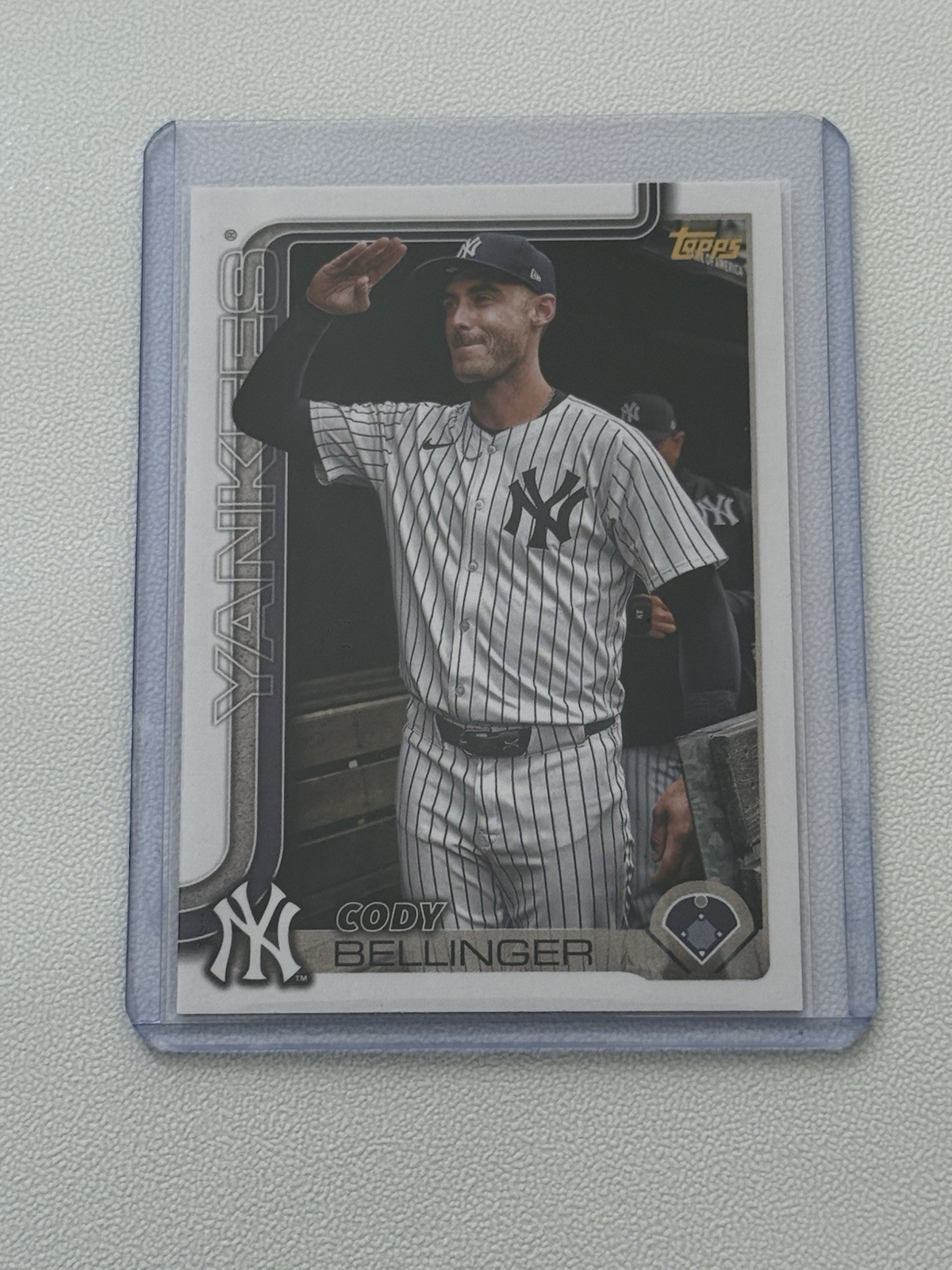 2025 Topps Update Cody Bellinger Golden Mirror SSP #US50 New York Yankees