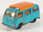 MATCHBOX VOLKSWAGEN VW CAMPER 23 T2 TRANSPORTER VINTAGE LESNEY SUPERFAST ATL