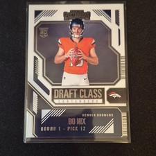 Panini Contenders 2024 Bo Nix Denver Broncos Rookie Draft Class Contenders #23