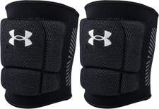 Under Armour 3.0 Volleyball Knee Pads Protection, Size ADULT MEDIUM Black , NEW