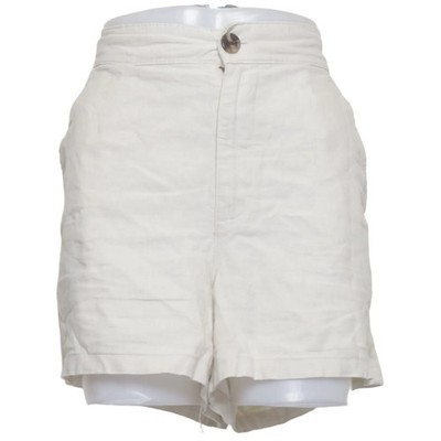 Threadbare, Shorts, Größe: 42, Beige, Leinen/Viskose, Einfarbig, Damen #6UY